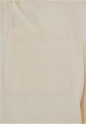 Short sleeve jumpsuit with shirt collar