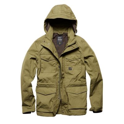 Matt parka jacket men