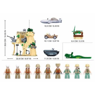 WWII Battle of Iwo Jima - Sluban - M38-B1111