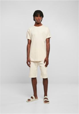 Long Shaped Turnup Tee Whitesand