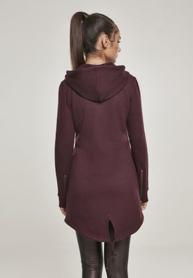 Long ziphoodie lady