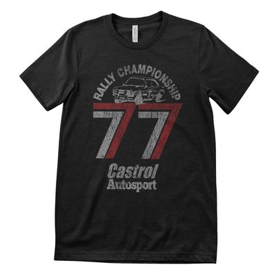 Castrol 77 T-shirt i svart
