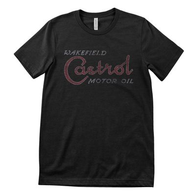 Castrol Heritage T-shirt i svart