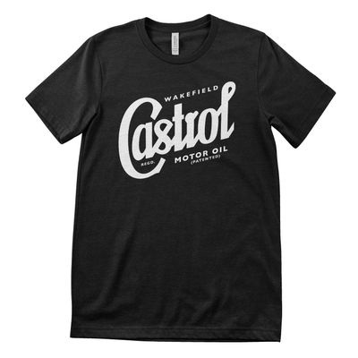 Castrol Script Logo T-shirt i svart