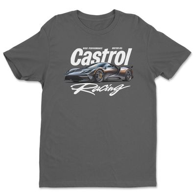 Castrol High Racing Performance T-shirt i mörkgrå