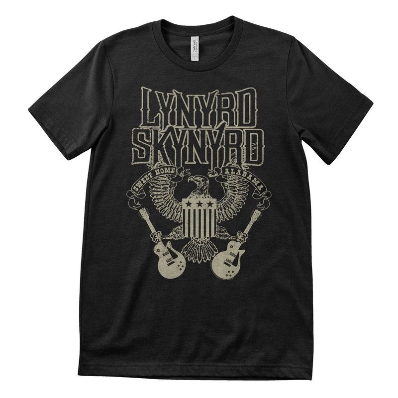 Lynyrd Skynyrd Sweet Home Alabama T-shirt i svart