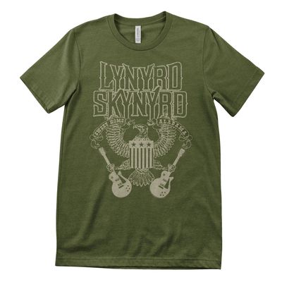 Lynyrd Skynyrd Sweet Home Alabama T-shirt i olive