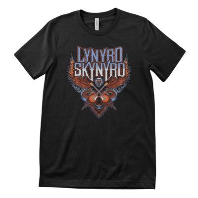 Lynyrd Skynyrd Eagle T-shirt i svart