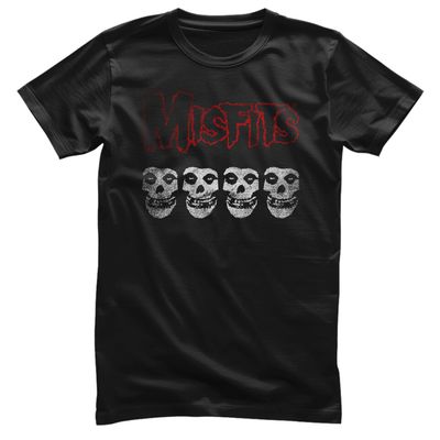 Misfits T-shirt i svart