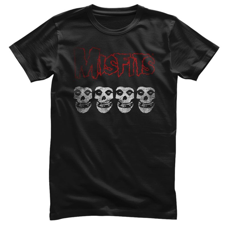 Misfits T-shirt i svart