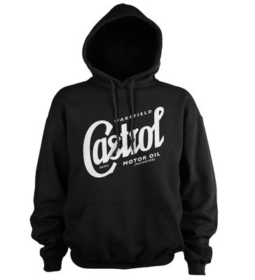 Castrol Script Logo Huvtröja i svart