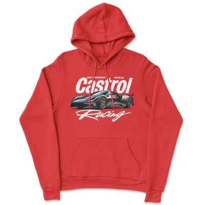 Castrol High Racing Performance Huvtröja i röd