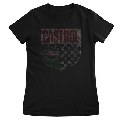 Castrol Shield T-shirt dam i svart
