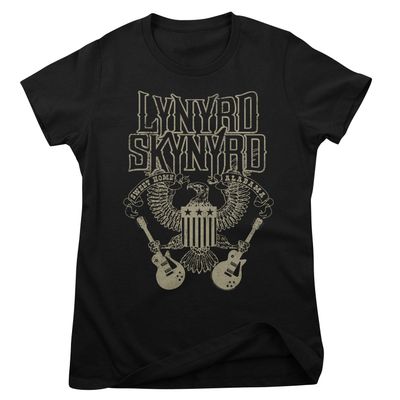 Lynyrd Skynyrd Sweet Home Alabama T-shirt dam i svart