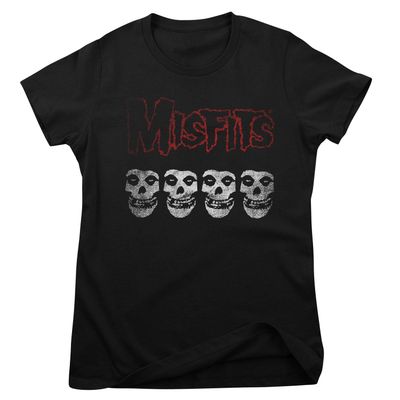 Misfits T-shirt dam i svart