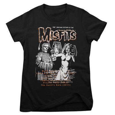 Misfits Shocking Return T-shirt dam i svart