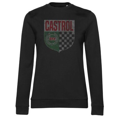 Castrol Shield Girly Sweat-shirt dam i svart