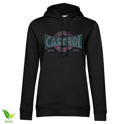 Castrol Vintage Girly Huvtröja dam i svart