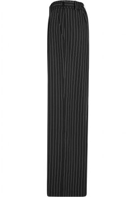 Ladies Pinstripe Wide Leg Trousers