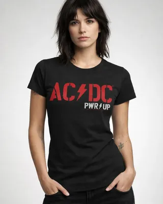 AC/DC - PWR-UP Girly Tee
