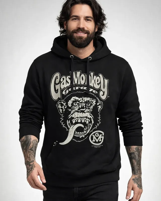 Gas Monkey Garage Big Brand Logo Epic Hoodie