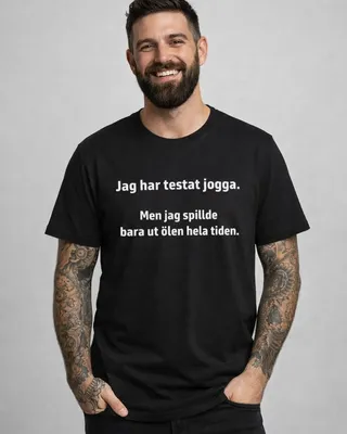 Jag Har Testat Jogga T-shirt