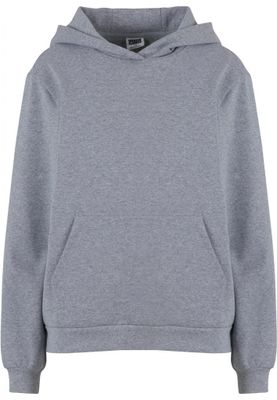 Ladies Loose Light Brushed Fleece Hoody
