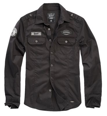 Luis Vintageshirt - black