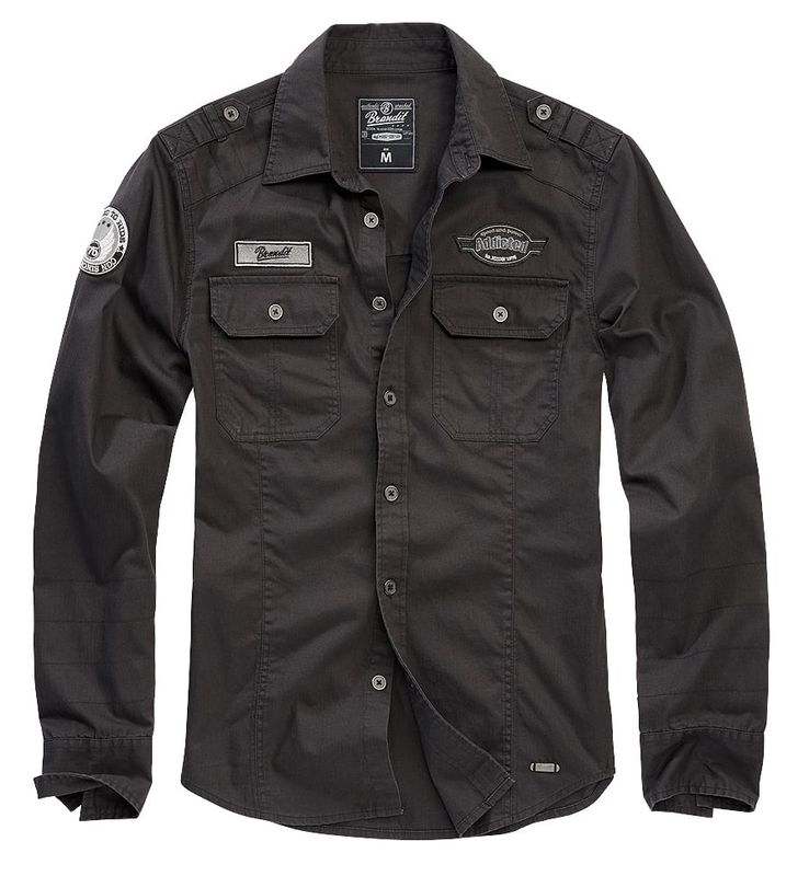 Luis Vintage skjorte - sort