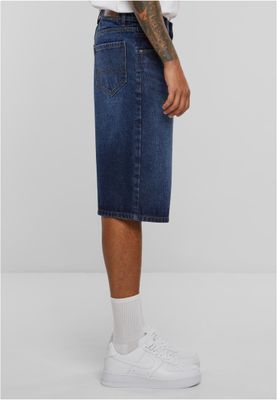 90-tals jeansshorts med oversize passform