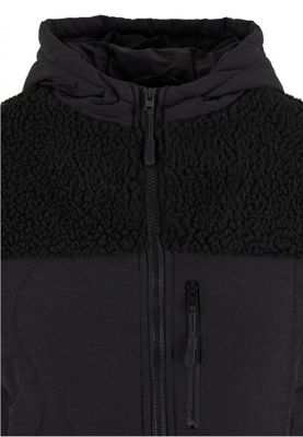 Sherpa Crinkle Nylon Mix Jacket