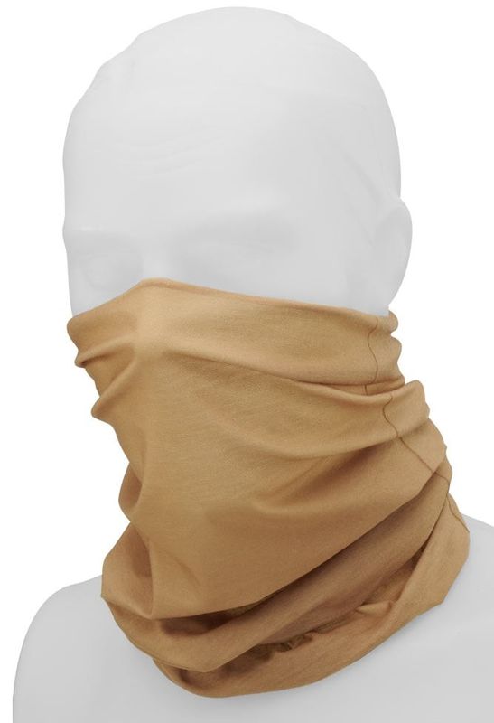 Neck warmer tube camel
