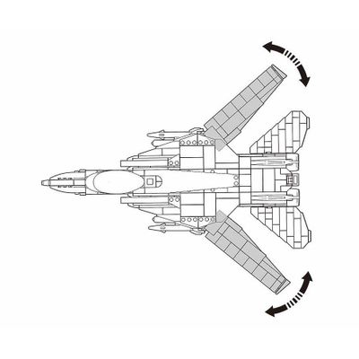 Modern jet fighter - Sluban - M38-B0755