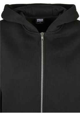 Ladies Short Oversized Zip Jacket