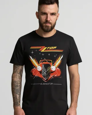 ZZ Top Eliminator T-shirt i svart