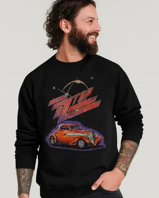 ZZ Top Eliminator Glow Sweat-shirt i svart