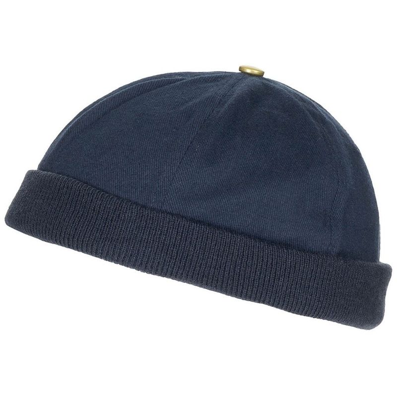 Navy docker hat