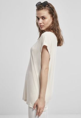 Ladies top with rolled up arms