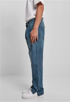 Straight Slit Jeans