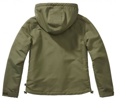 Lined windbreaker olive - Ladies