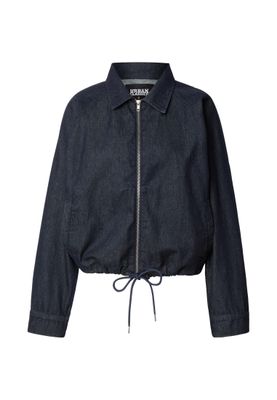 Jacka för dam med dragkedja – blue rinsed washed