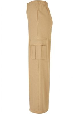 High waisted cargo style trousers for women