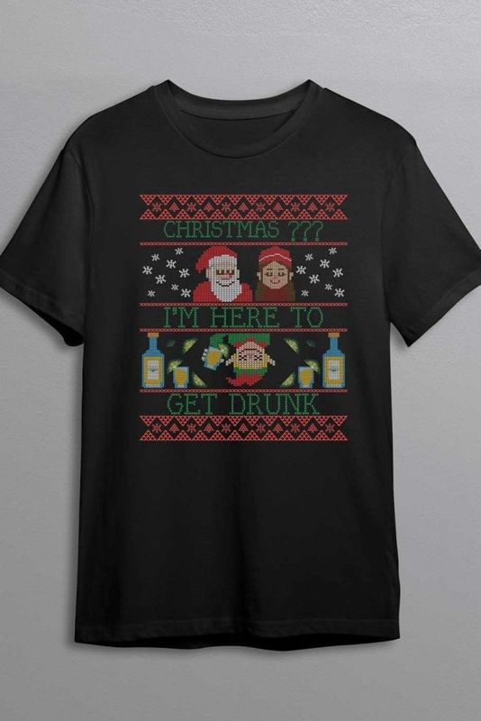 Christmas get drunk