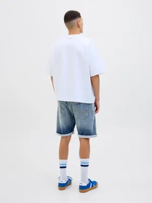 Blå icon jeansshorts