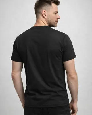 Dodge Motor Co T-shirt herr i svart