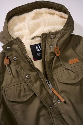 Marsh Lake Teddy Parka Olive - Ladies