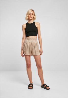 Ladies Viscose Satin Resort Shorts