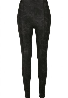 Women's trousers in washed faux clothing