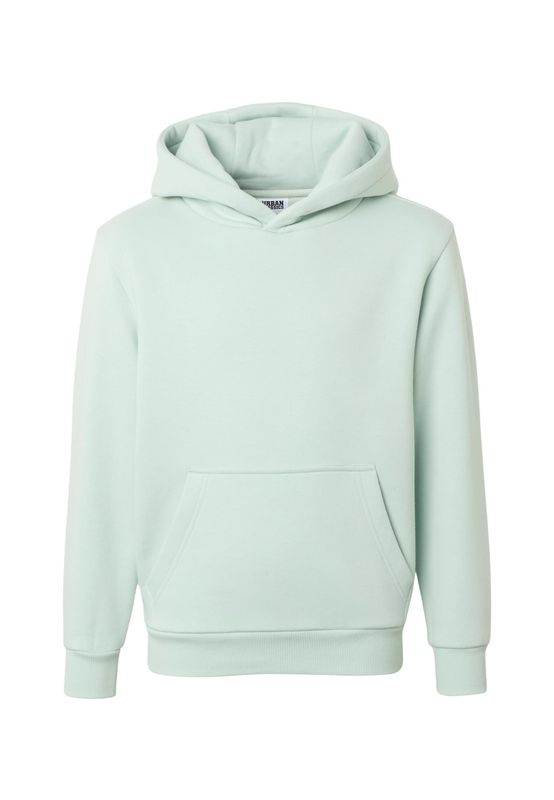 Huvtröja för barn med fluffy – frostmint