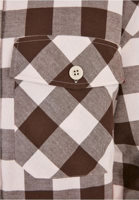 Ladies Flanell Padded Overshirt